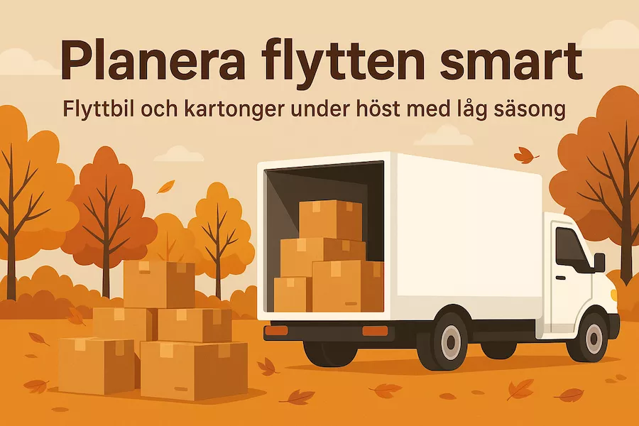 Varför tidpunkt påverkar priset hos flyttfirma